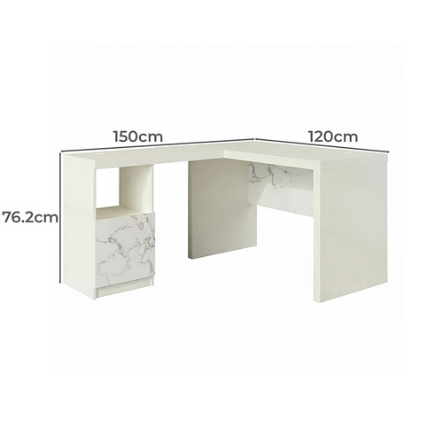 Kylie L-Shaped Desk