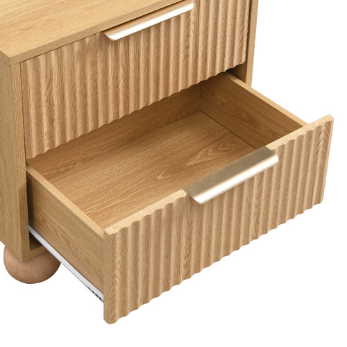 Leanne 2 Drawer Bedside Table