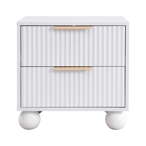 Leanne 2 Drawer Bedside Table