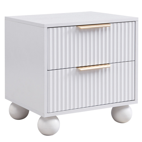 Leanne 2 Drawer Bedside Table