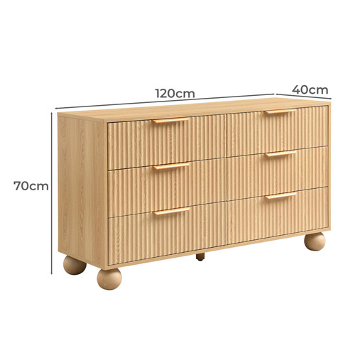 Leanne 6 Drawer Chest