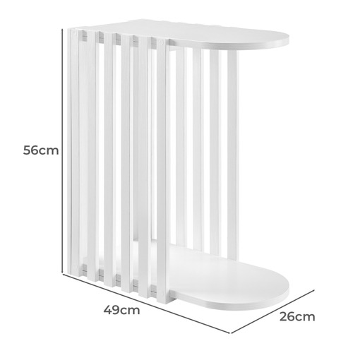 Multum Slatted Side Table