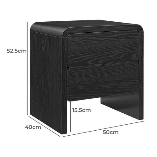 Mina 2 Drawer Bedside Table