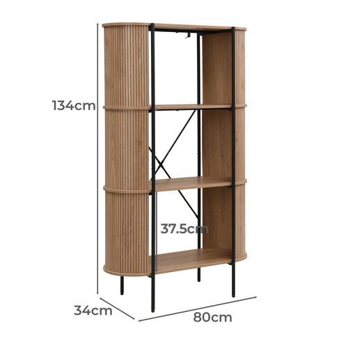 Jenny 4 Tier Bookcase