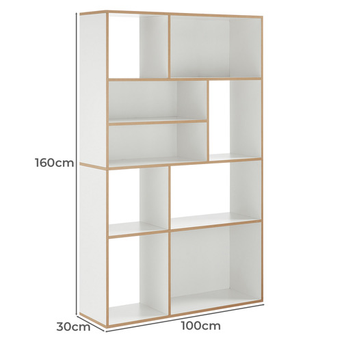 Preston 9 Shelf Bookcase