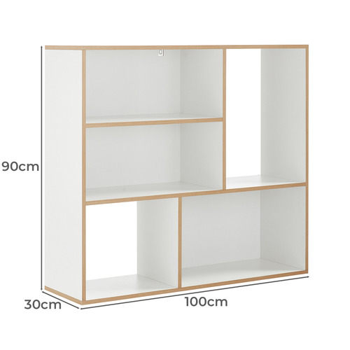 Preston 5 Shelf Bookcase