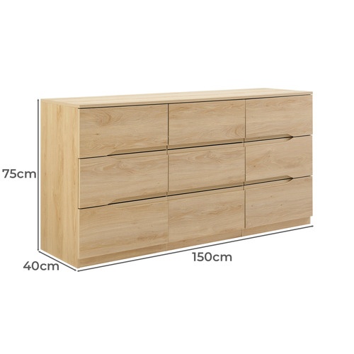 Marilyn 9 Drawer Chest