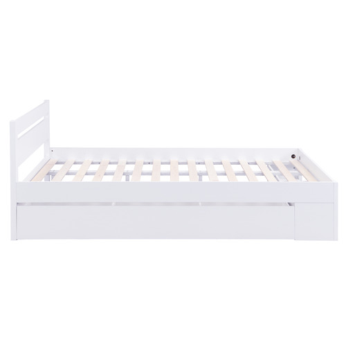 Eira Bed Frame with Pull Out Drawers