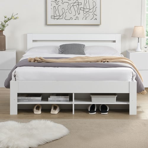 Eira Bed Frame with Pull Out Drawers