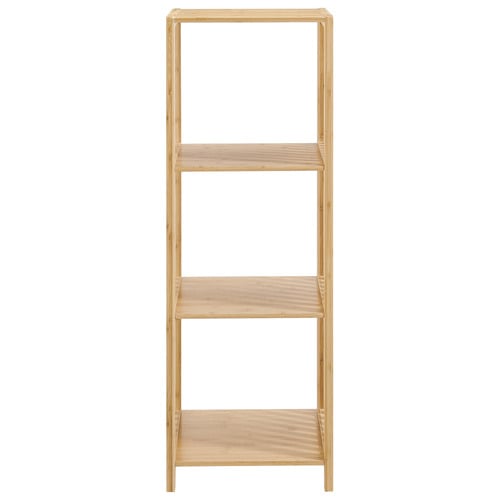 Mirella 3 Tier Bamboo Wood  Shelving Unit