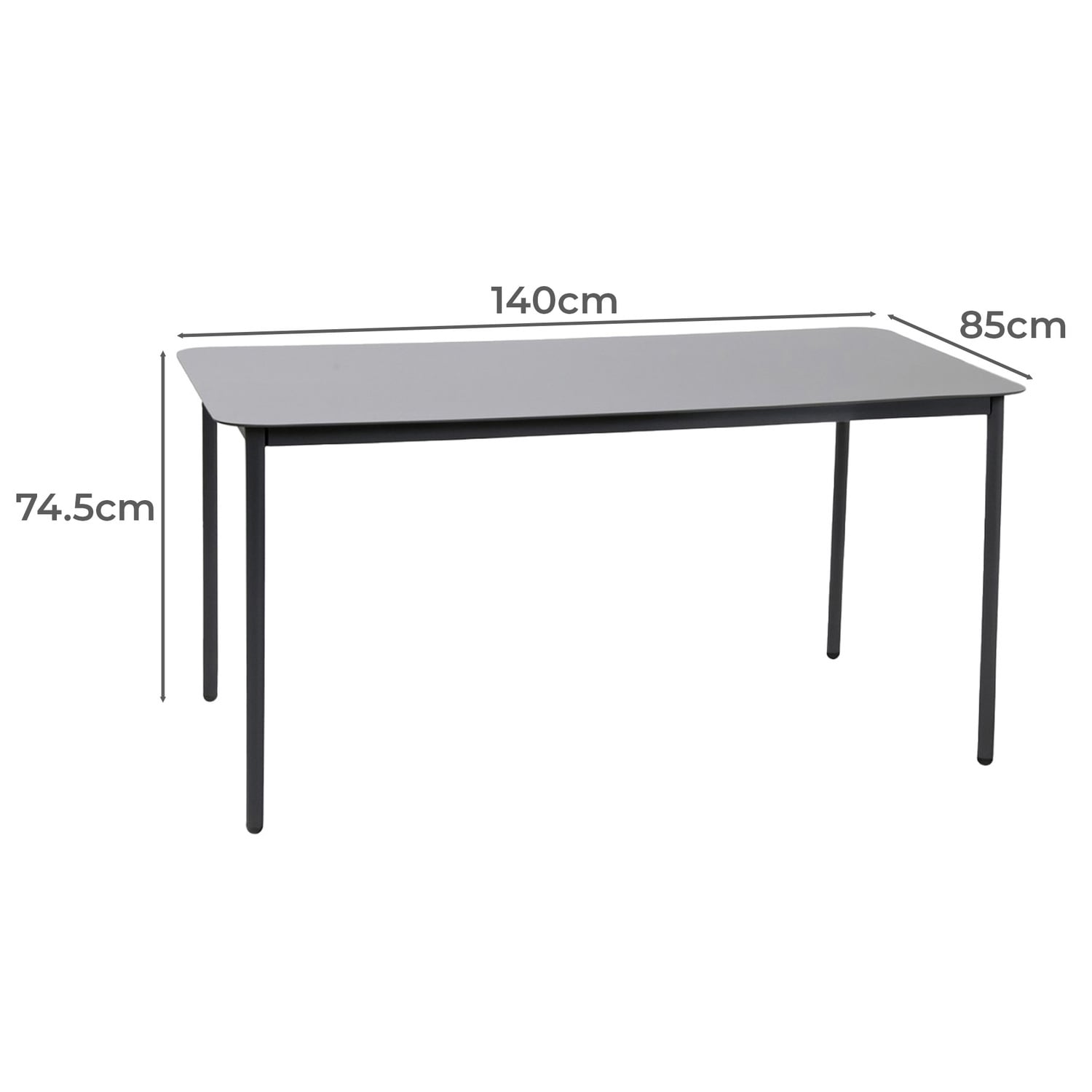 6 Seater Lunara Outdoor Dining Table & Chair Set