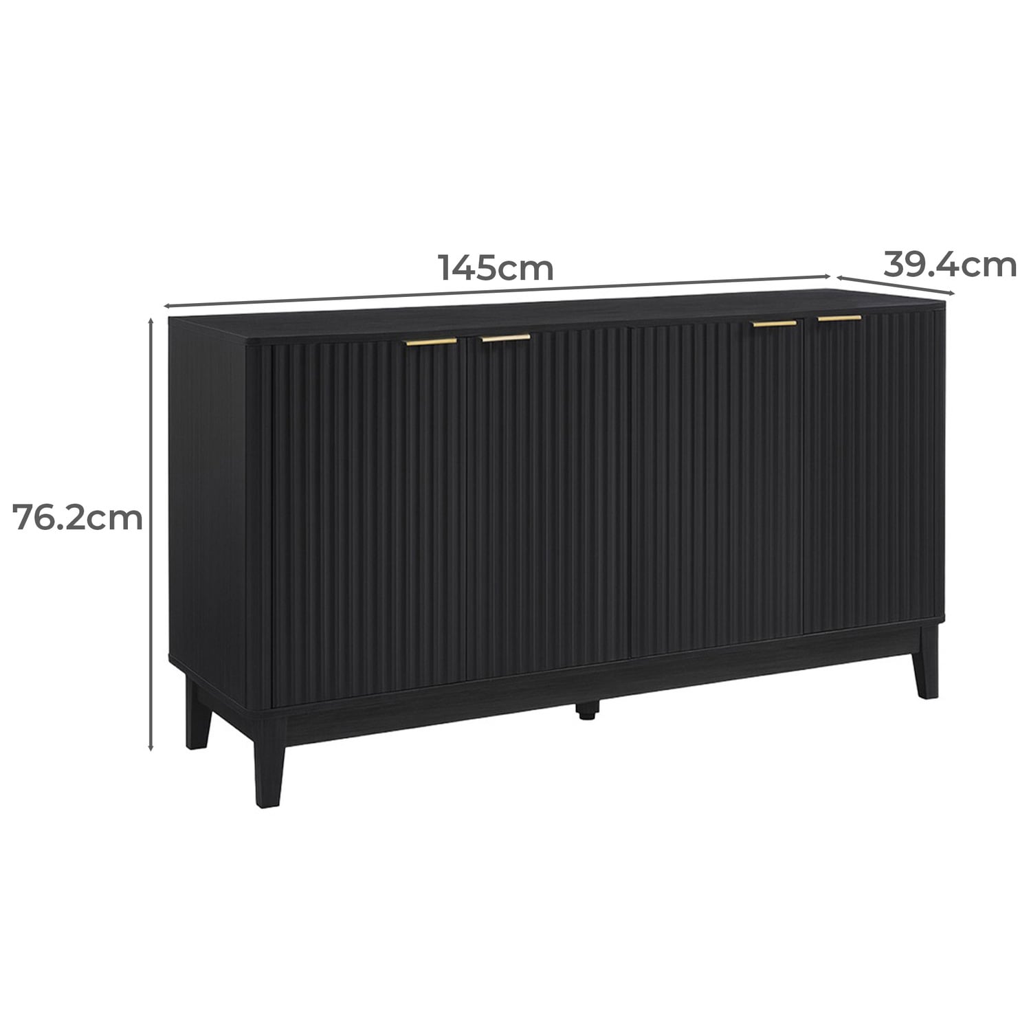 Decoris 4 Door Buffet