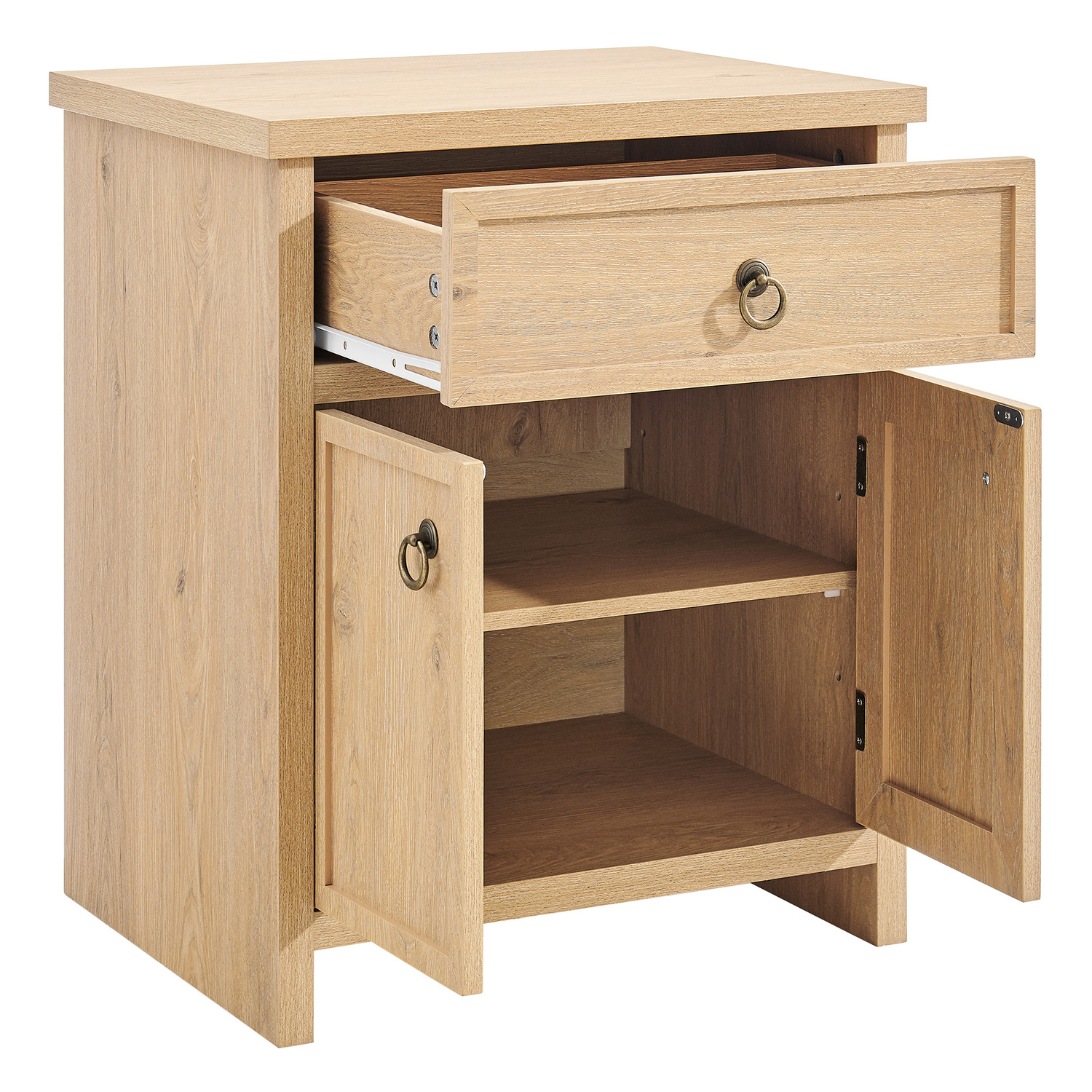 Berryl 2 Door Bedside Table