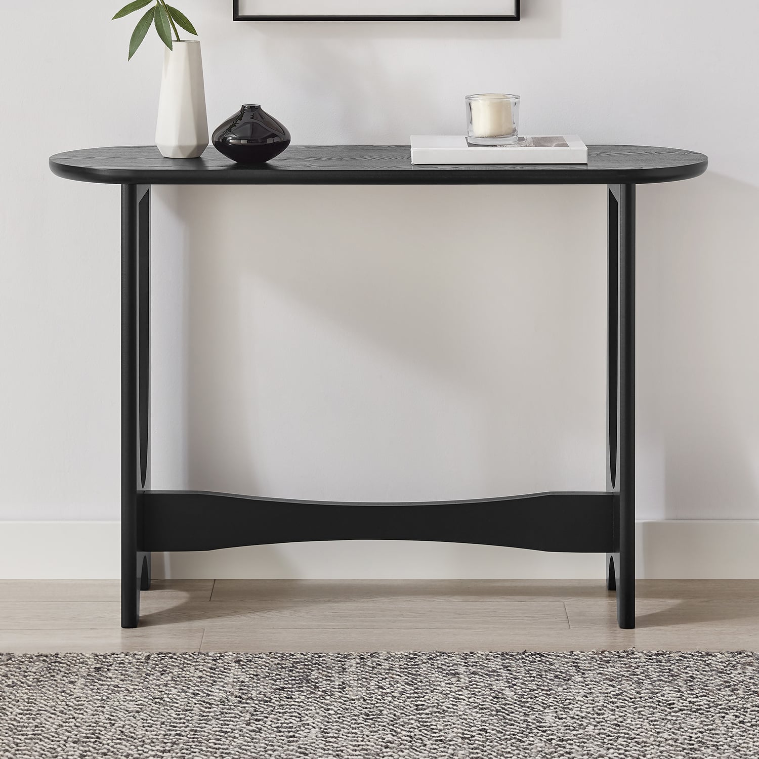 Claire Oval Console Table