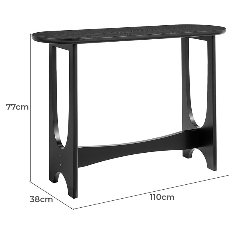 Claire Oval Console Table