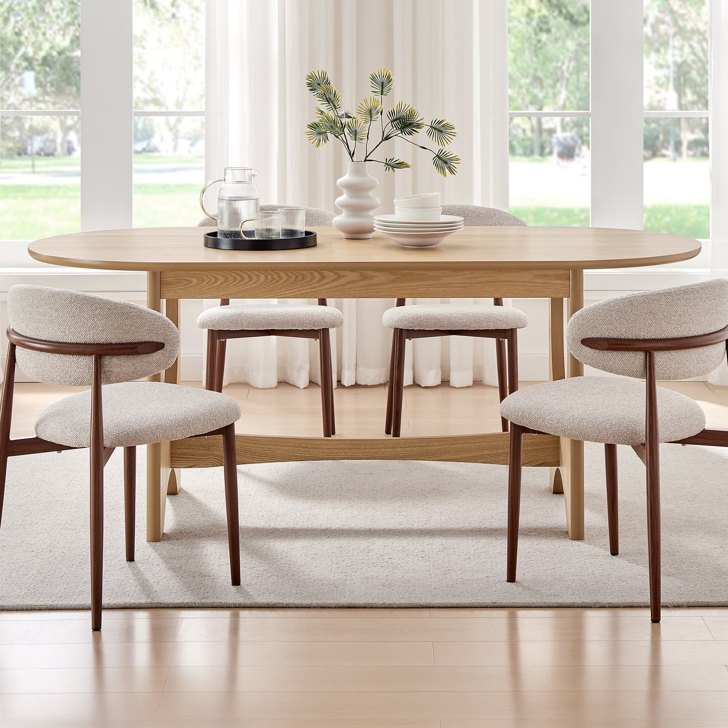 Claire Oval Dining Table