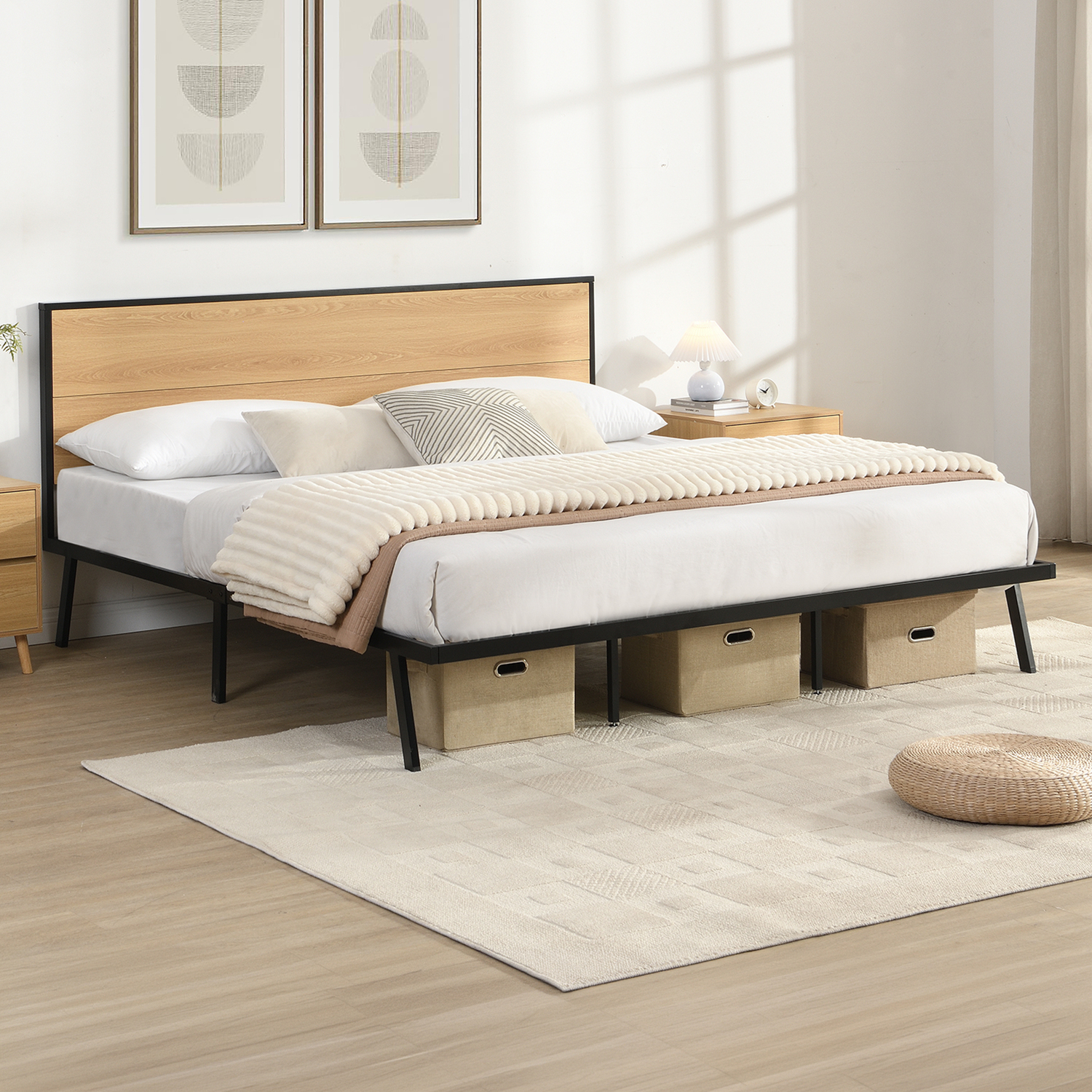 Nalu Metal Bed frame
