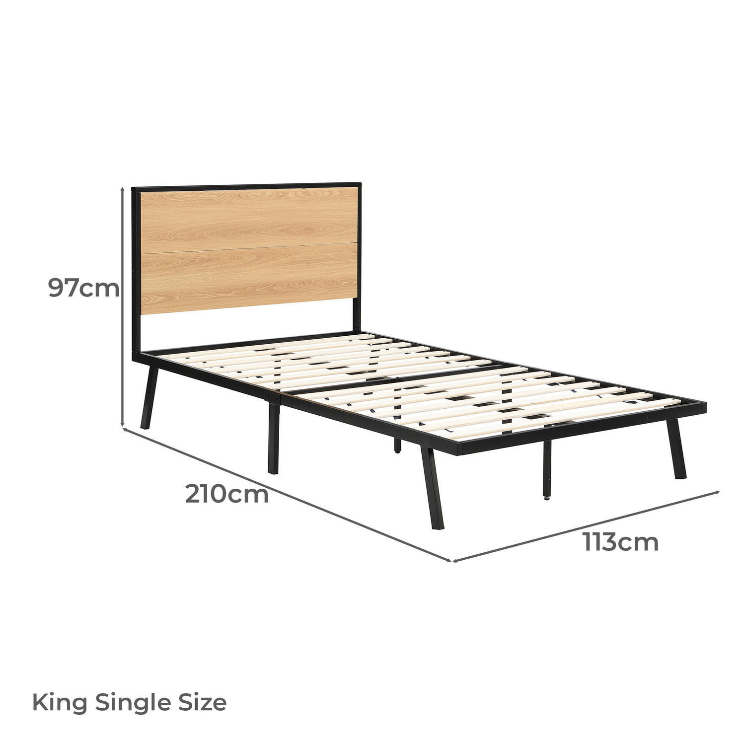 Nalu Metal Bed frame