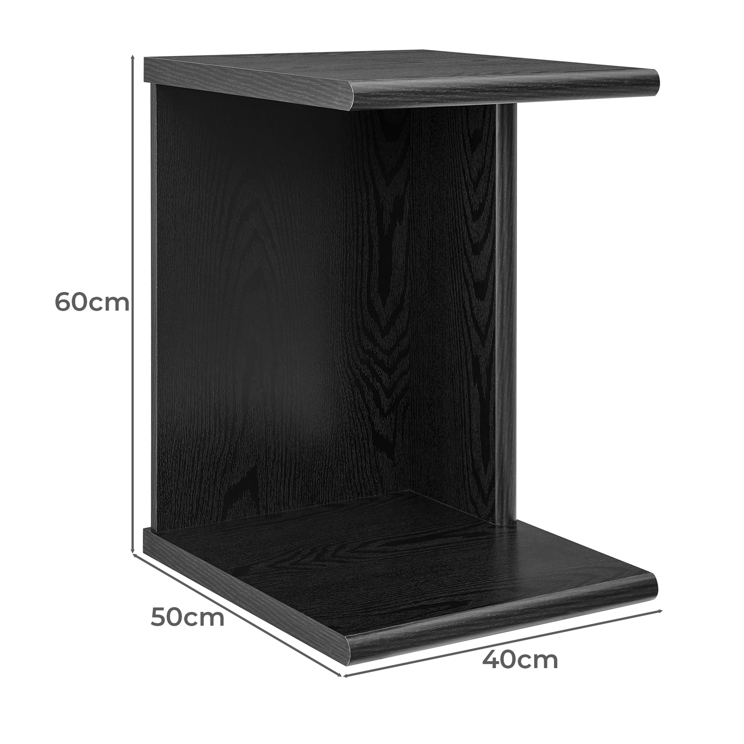 Kainoa C-Shaped Side Table