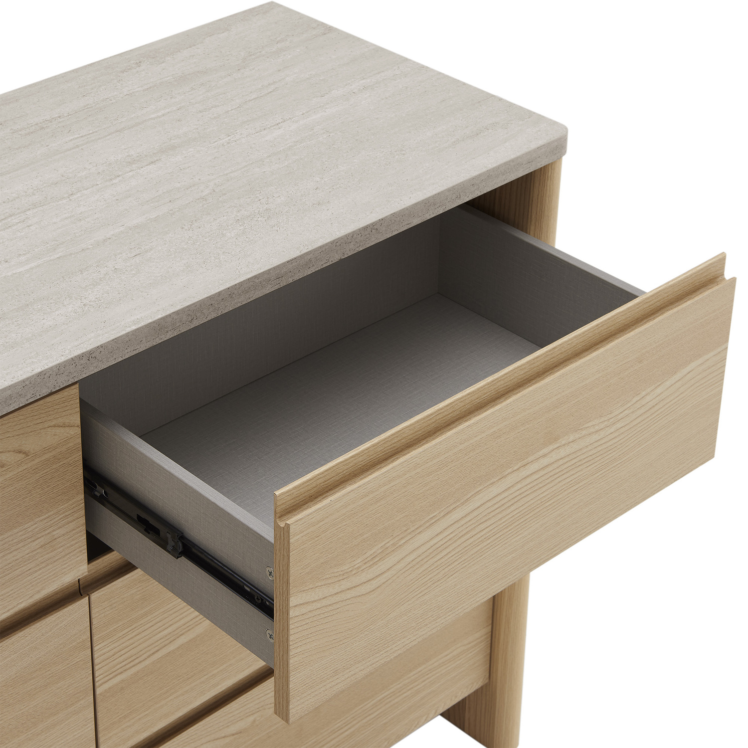 Natural Lenore 6 Drawer Chest