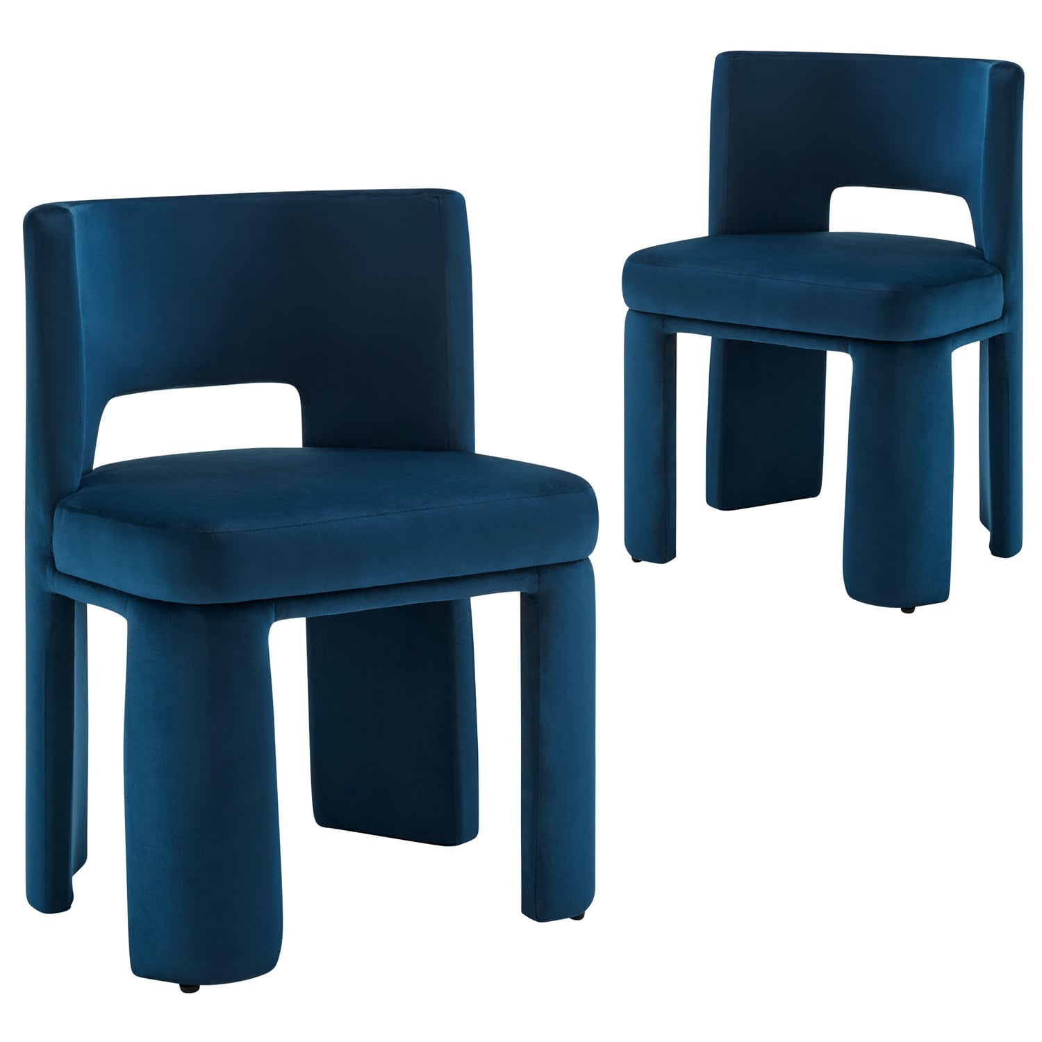 Astrid Faux Suede Dining Chairs