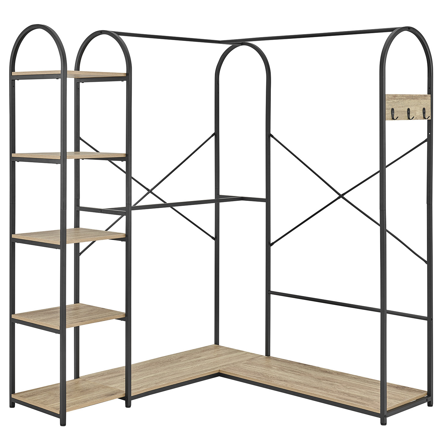 175cm Quinn Arched Clothing Rack