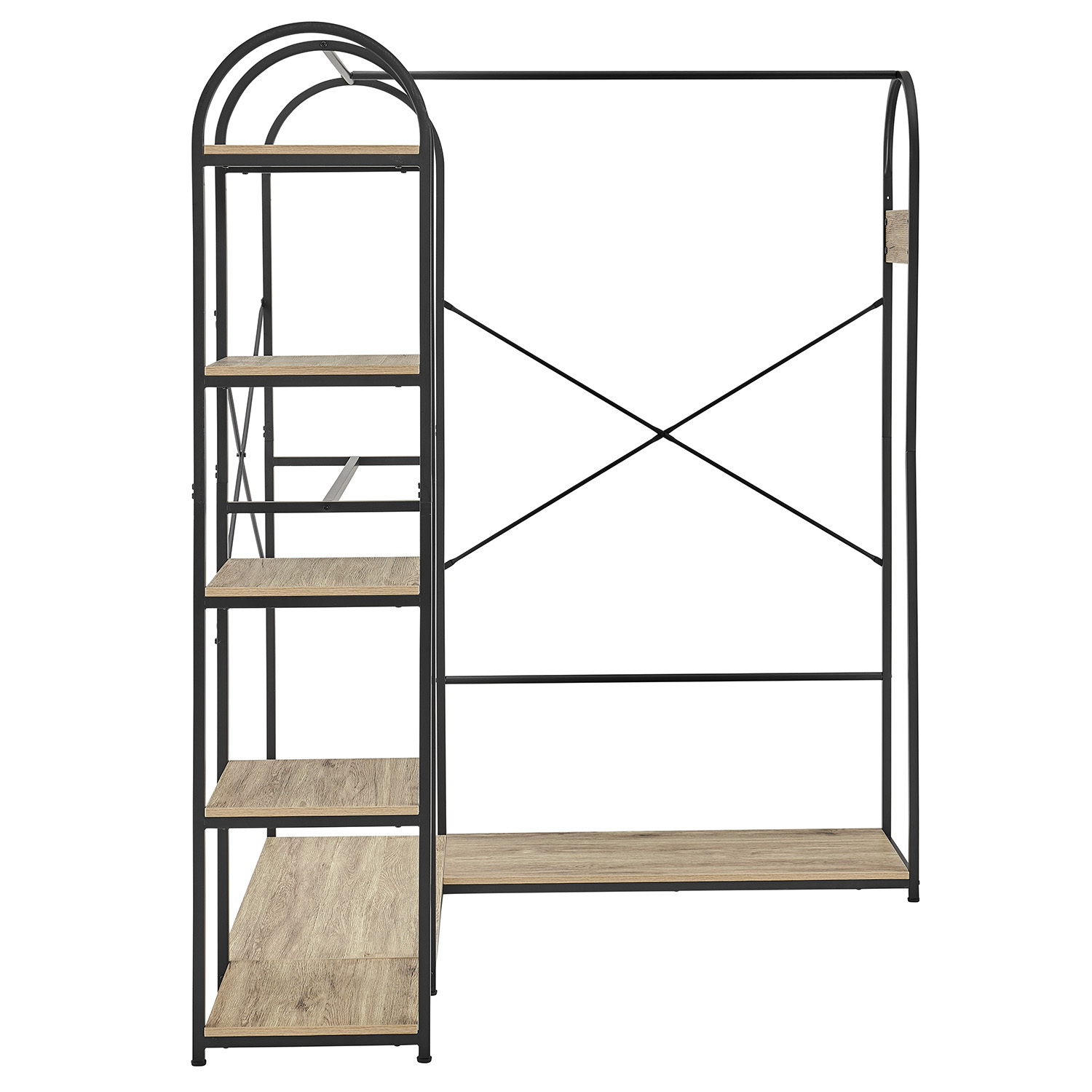 175cm Quinn Arched Clothing Rack
