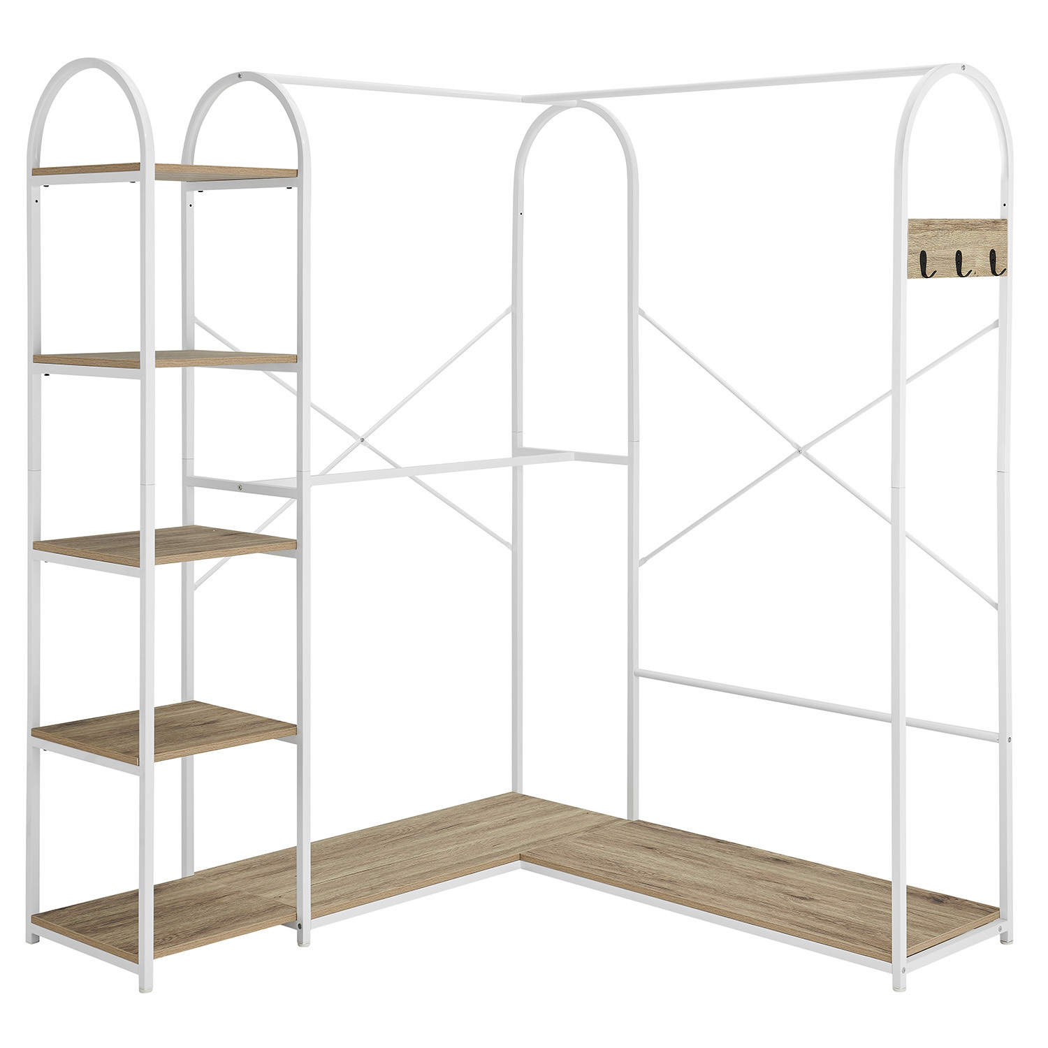 175cm Quinn Arched Clothing Rack
