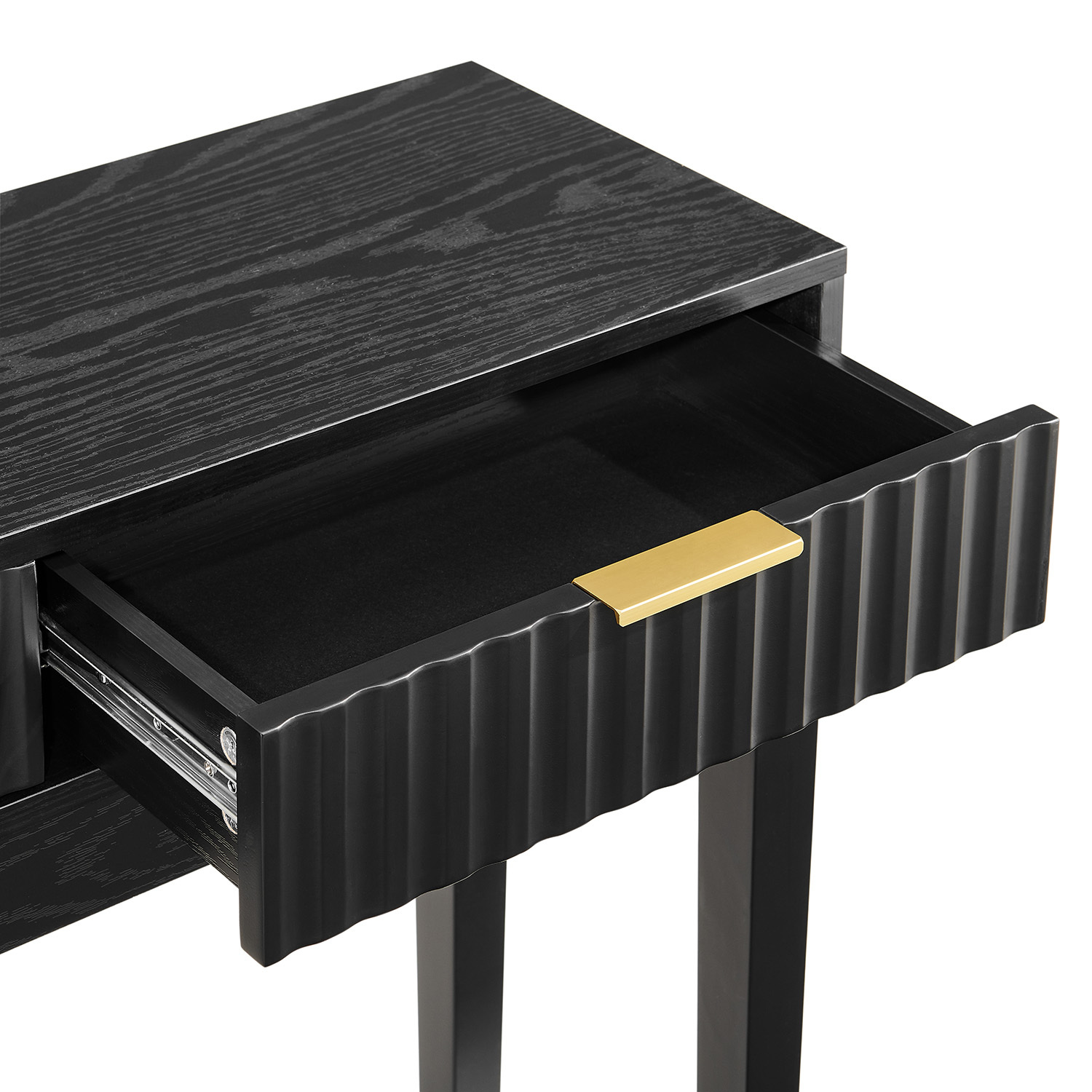 Ribbed Clara Console Table