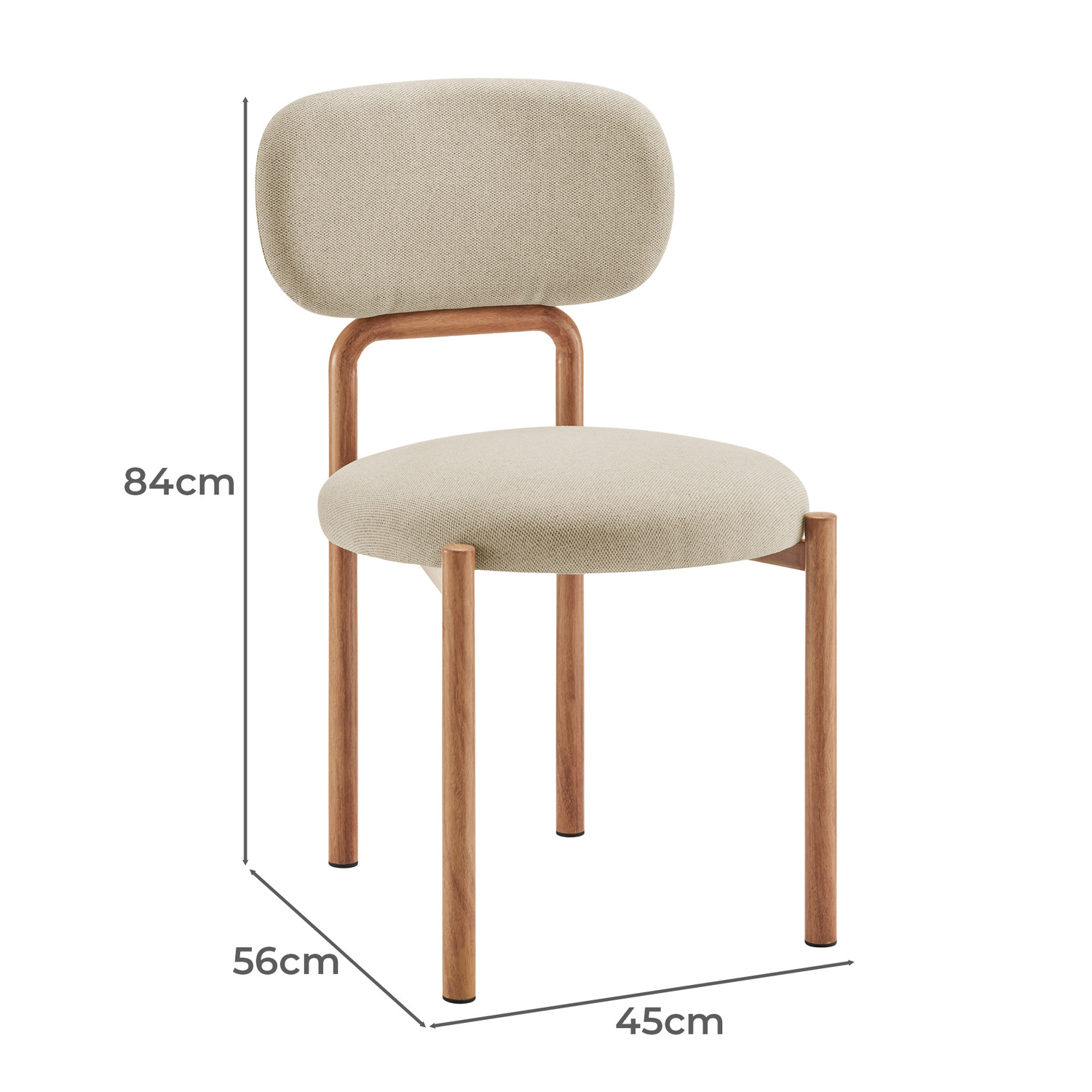 Alesi Upholstered Dining Chairs