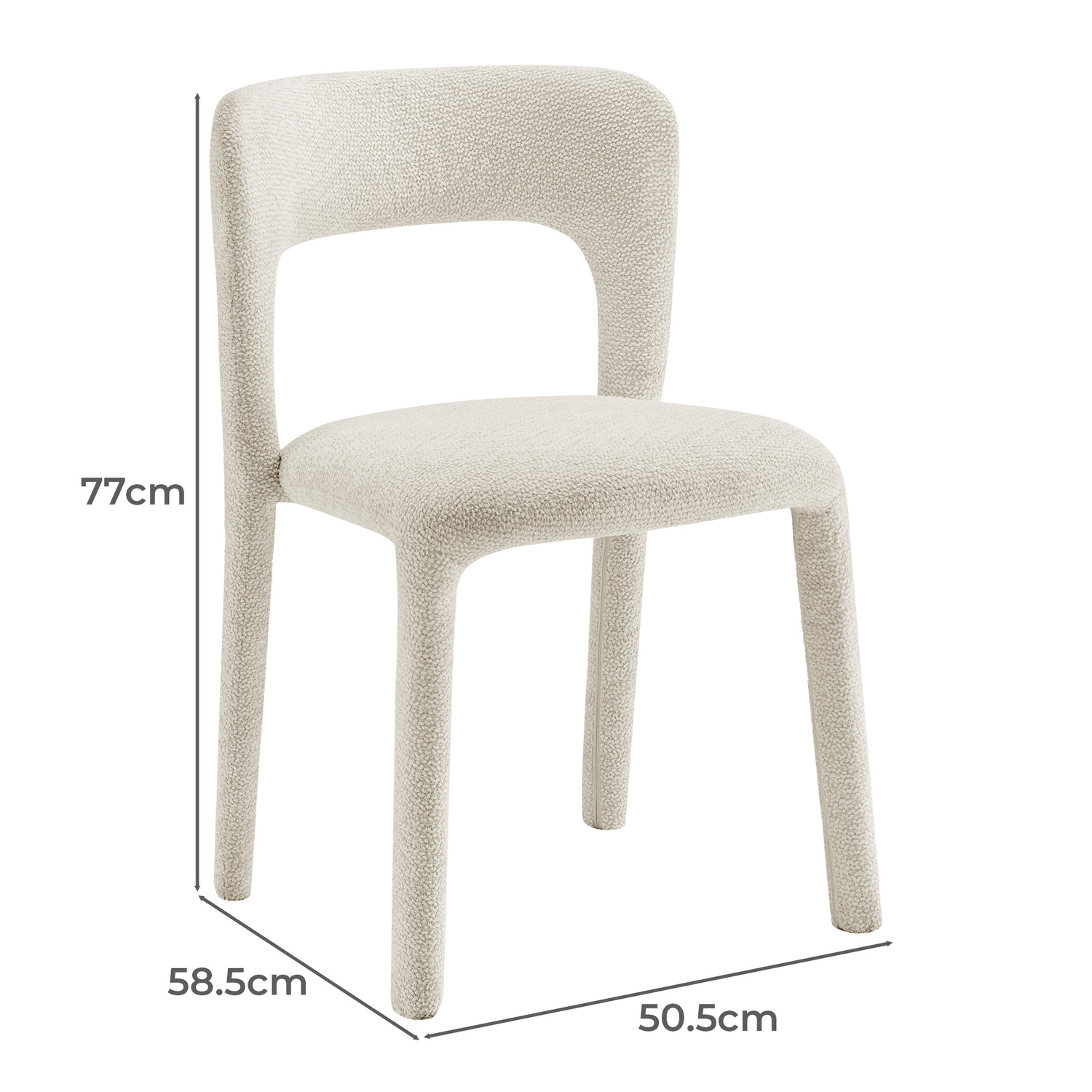 Sabrina Chenille Dining Chairs
