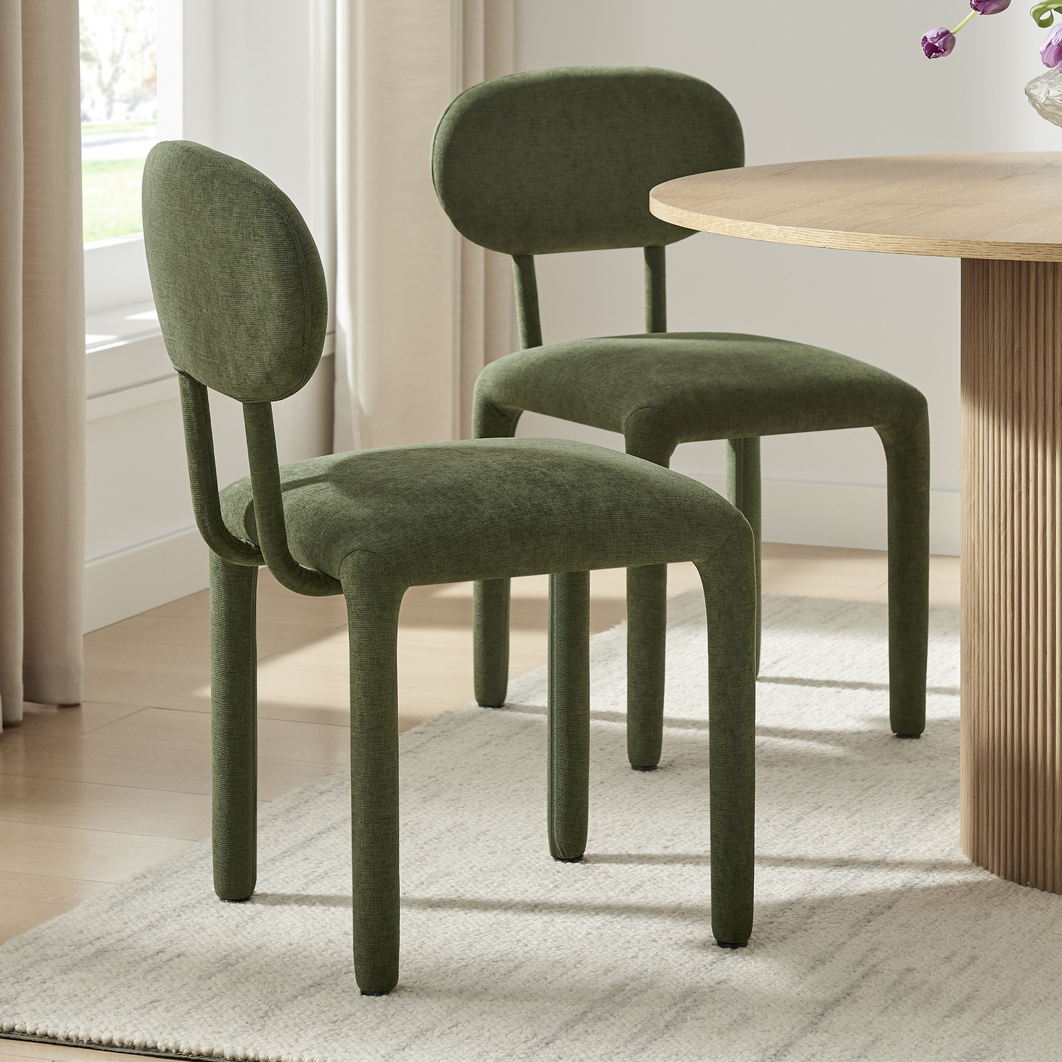 Hugh Upholstered Dining Chairs