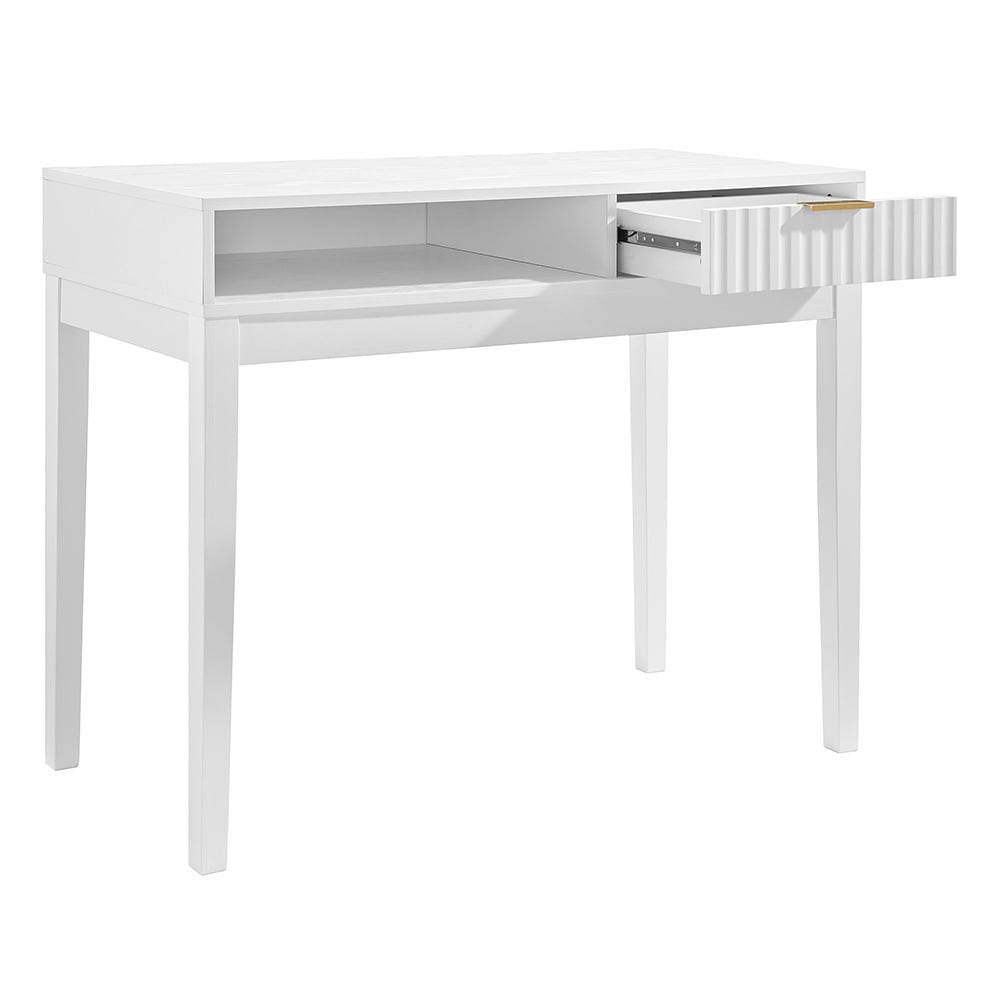 Mossveil Pine Wood Study Desk