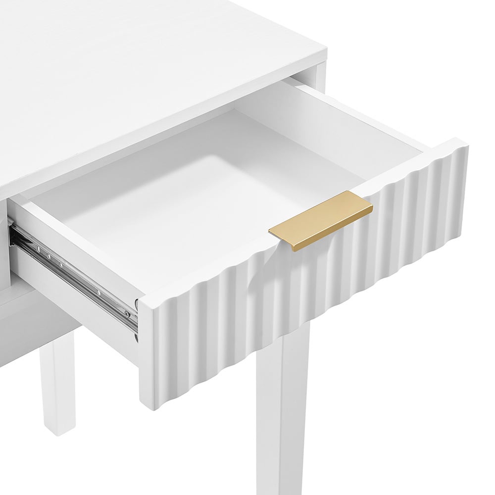 Mossveil Pine Wood Study Desk