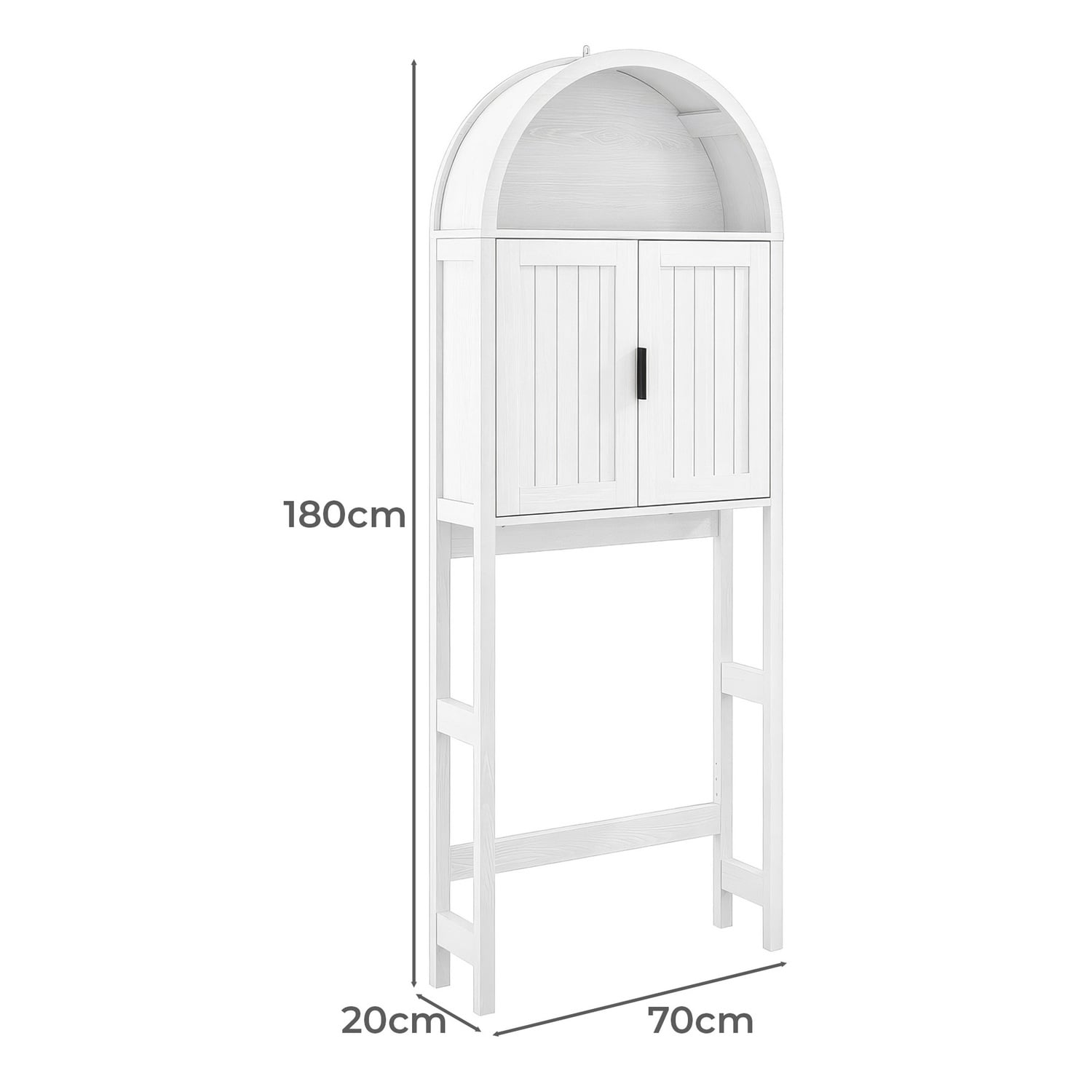 Rhodes 2 Door Over-the-Toilet Cabinet