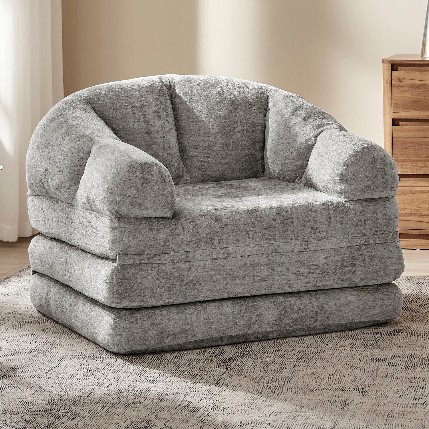 Drima Single Fold Out Sofa Bed