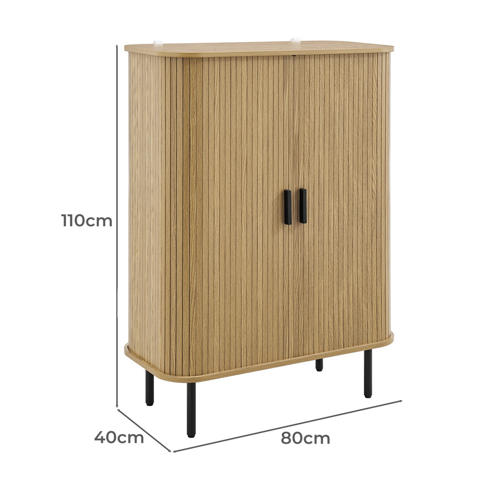 Callix 2 Door Shoe Cabinet