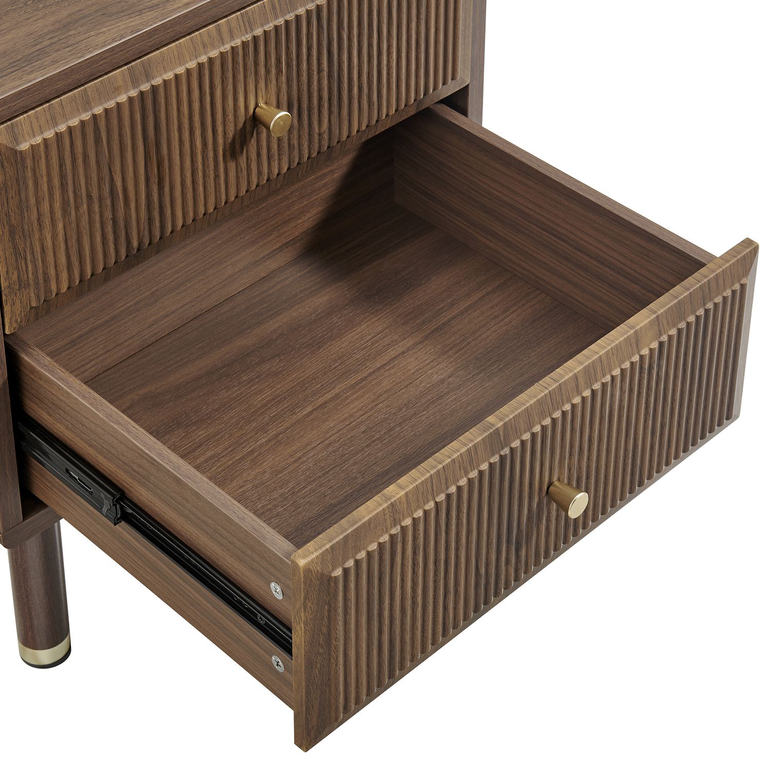 Nina 2 Drawer Bedside Table