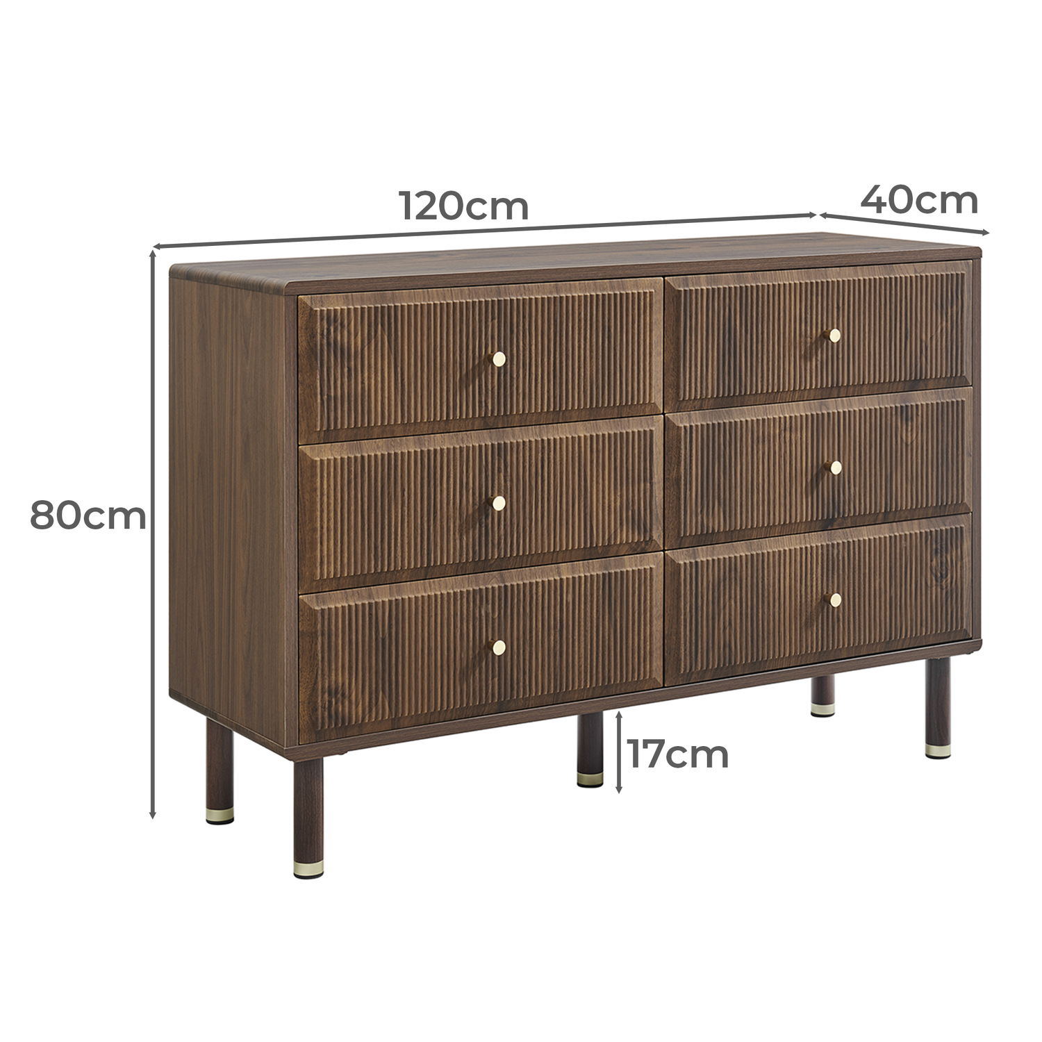 Nina 6 Drawer Chest