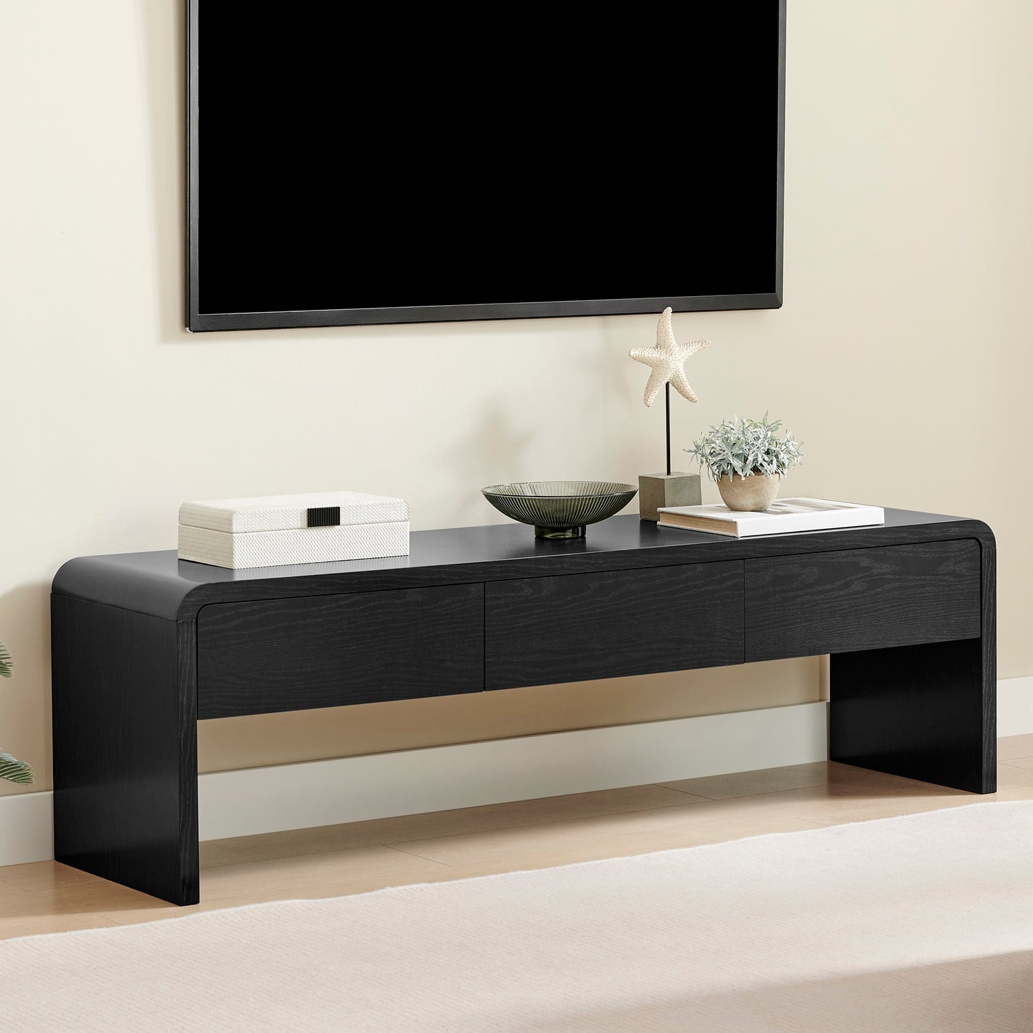 Mina 3 Drawer Entertainment Unit