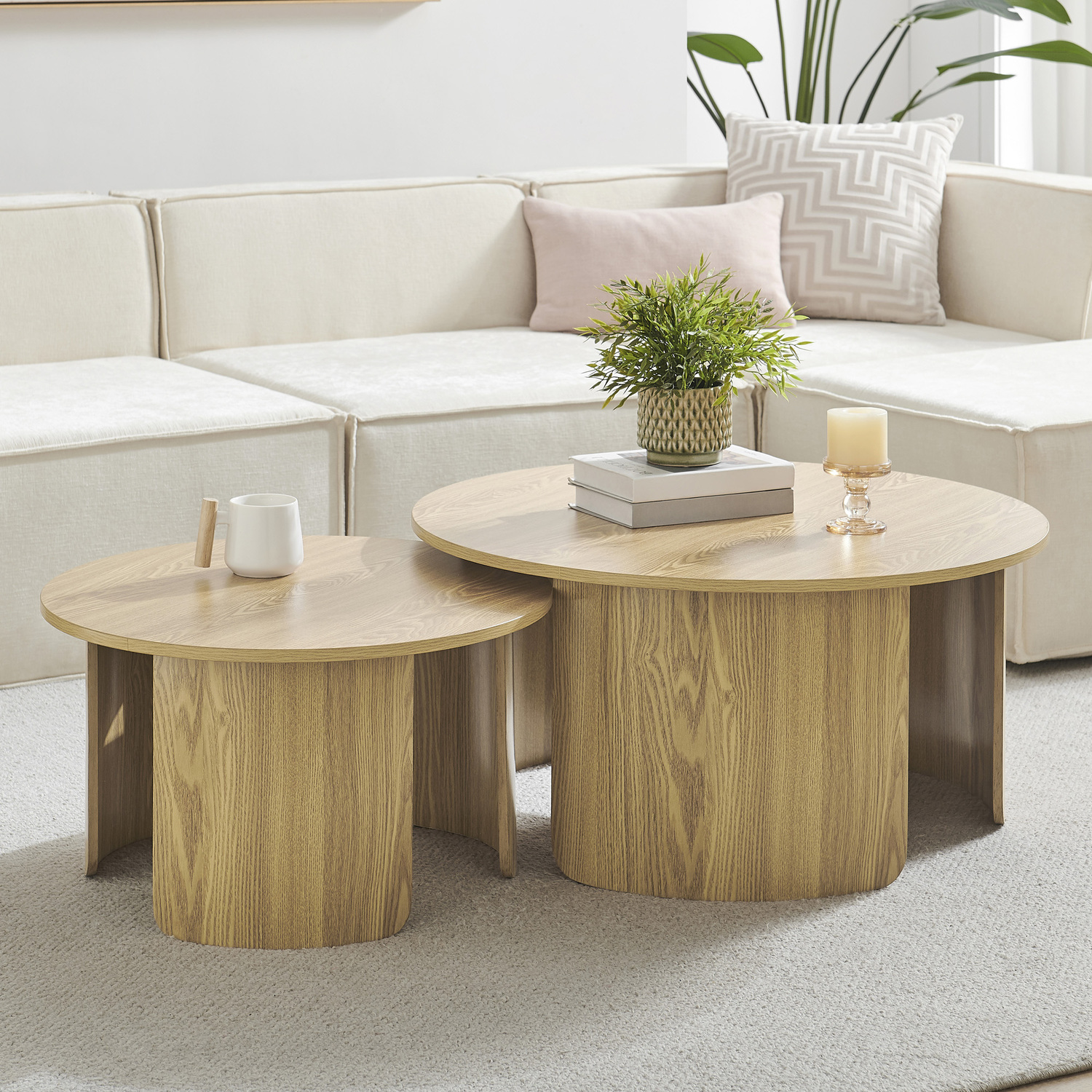 2 Piece Camilla Nesting Coffee Table Set