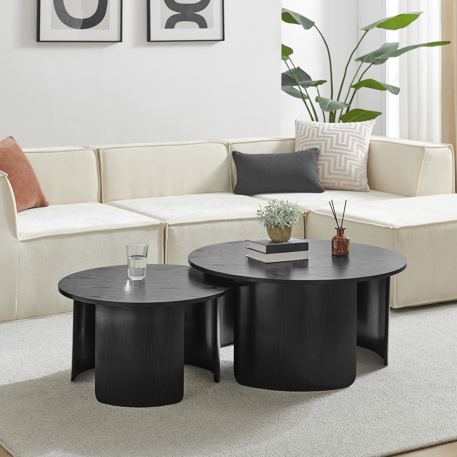 2 Piece Camilla Nesting Coffee Table Set