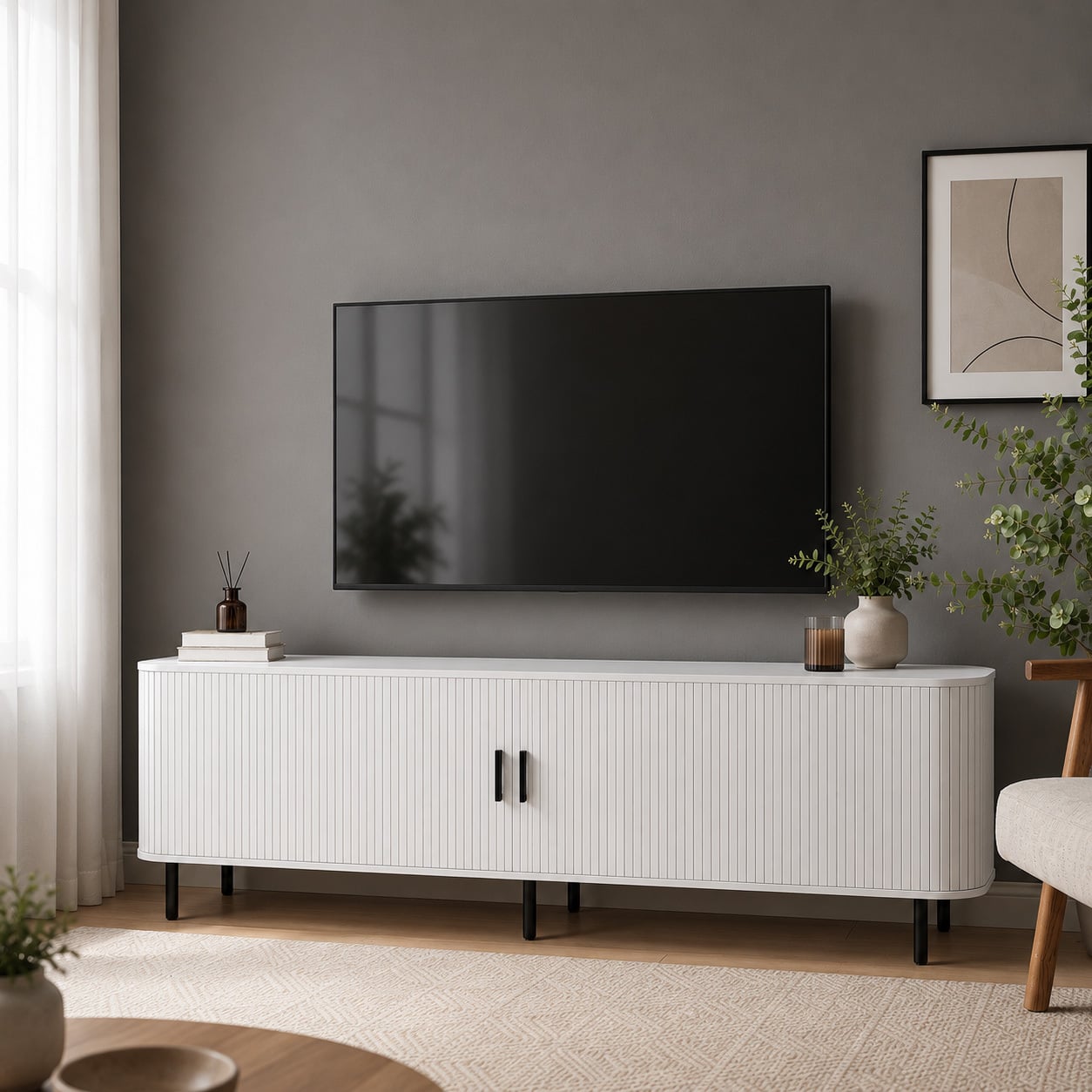 Callix 2 Door Entertainment Unit