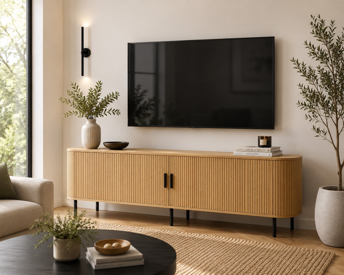 Callix 2 Door Entertainment Unit