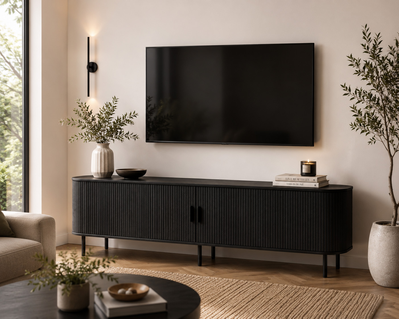 Callix 2 Door Entertainment Unit