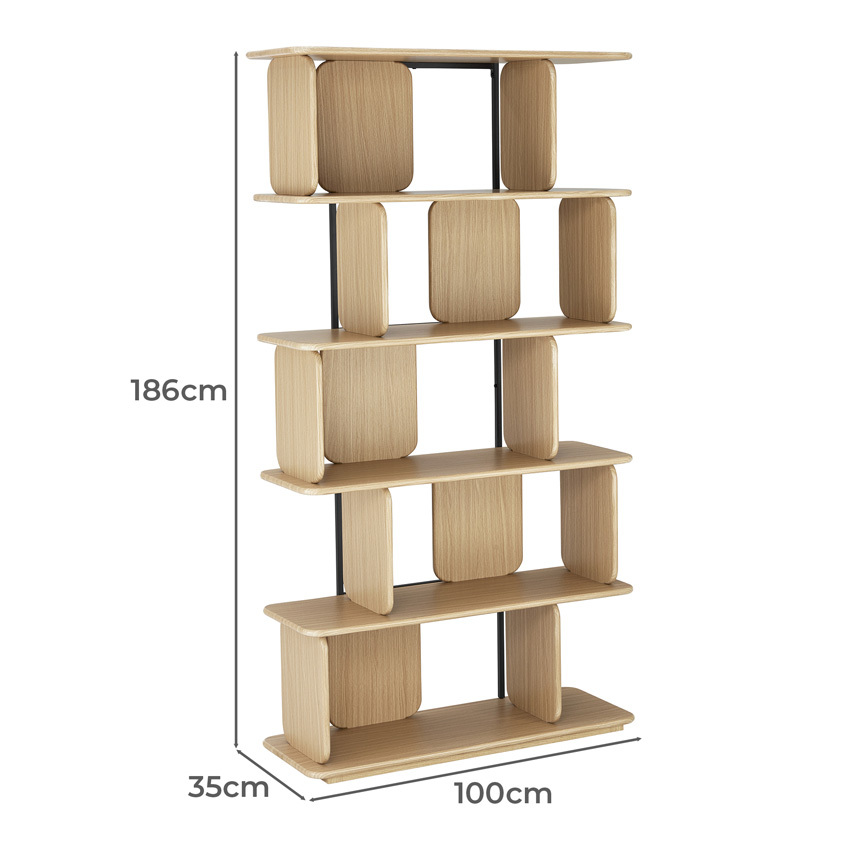 Ollie 5 Tier Shelving Unit