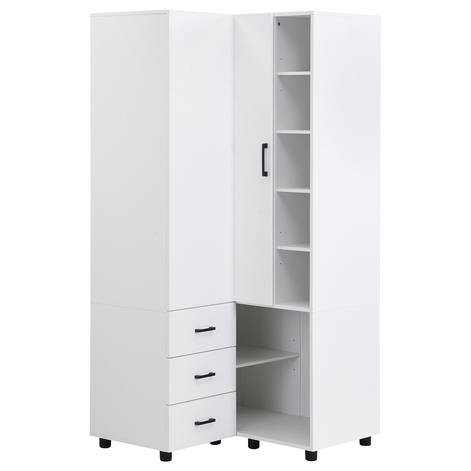 Edna 3 Drawer Wardrobe