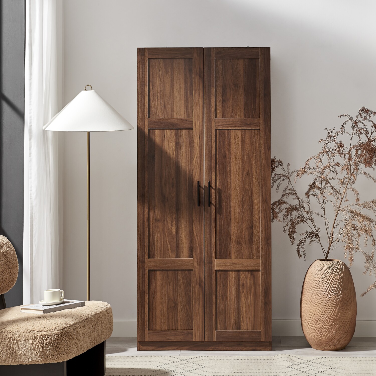 Morana-2-Door-5-Shelf-Cupboard