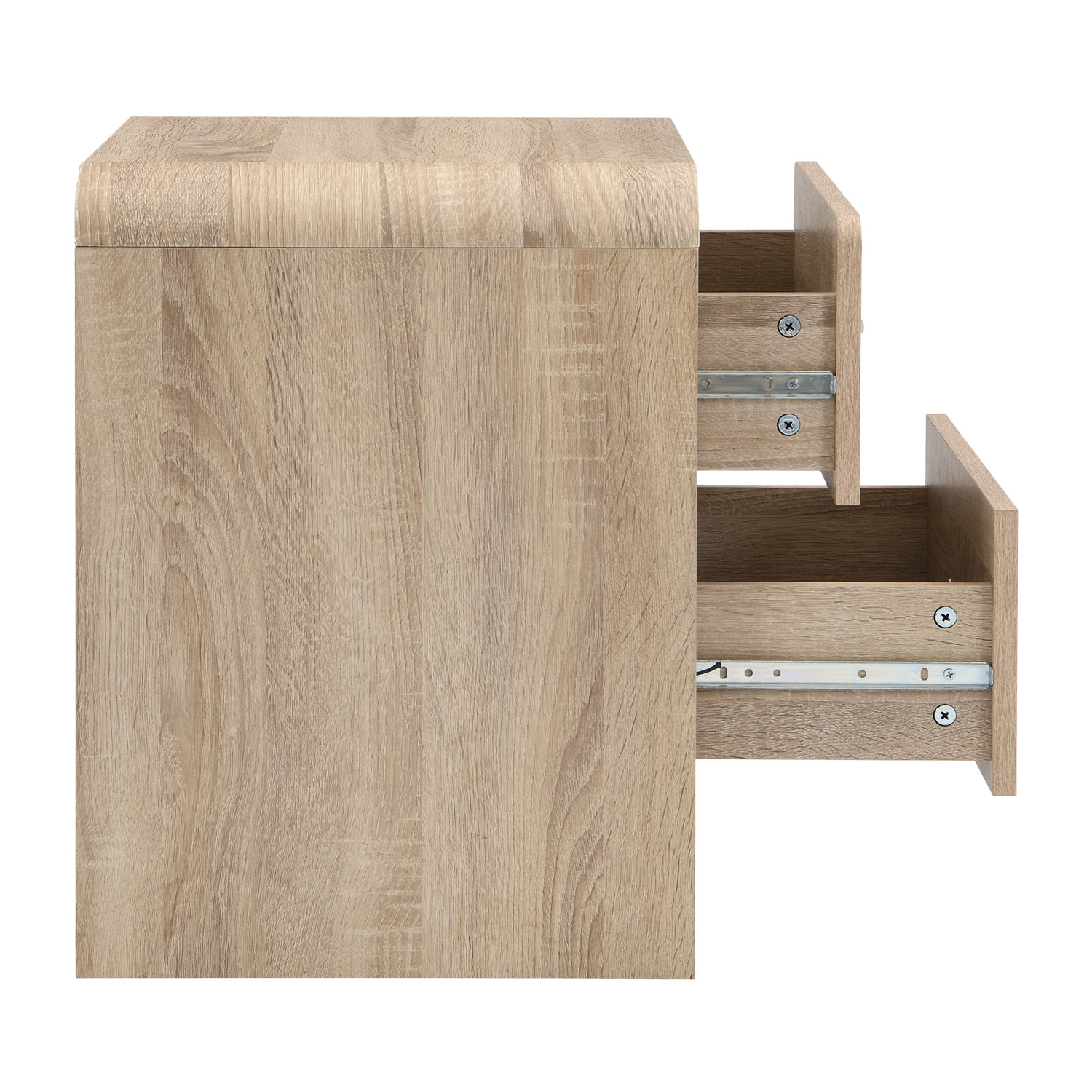 Rhyder 2 Drawer Bedside Table