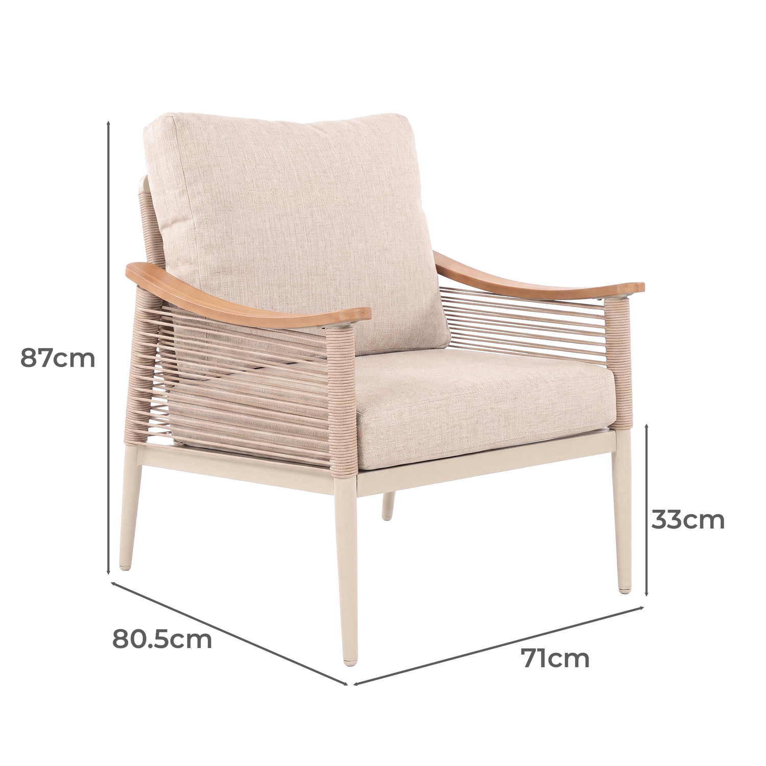 5 Seater Charlie Outdoor Sofa Set